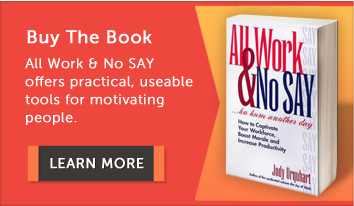All Work & No Say Book by Humorous Speakers